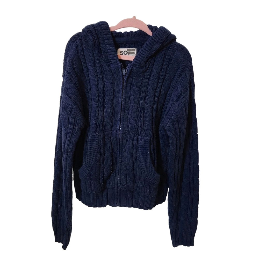 SO Child's Cable Knit Sweater Size Small